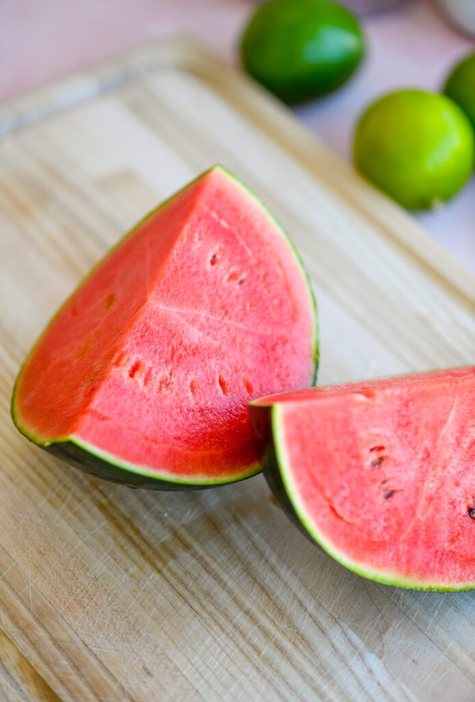 watermelon close up
